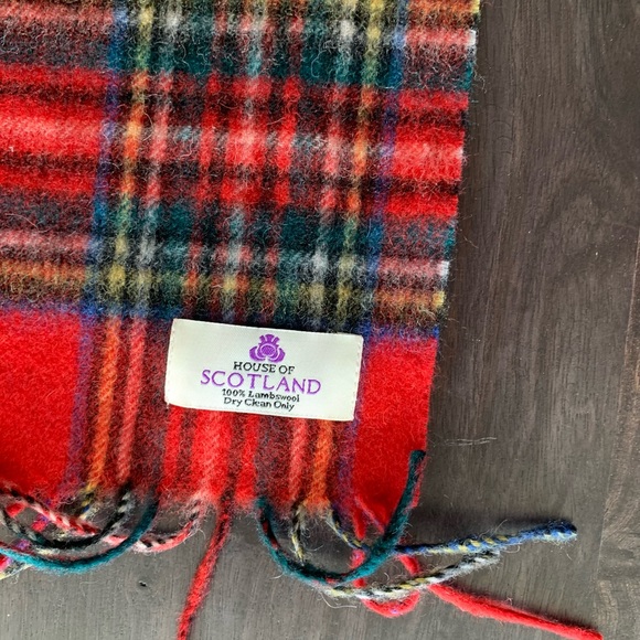 Plaid scarf - Picture 5 of 5